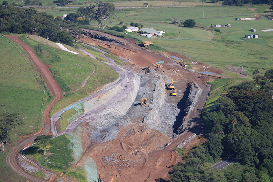 Cleary Bros Foxground to Berry Bypass Roadworks